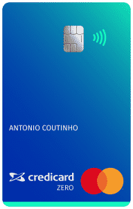 Convite cartão de crédito credicard zero