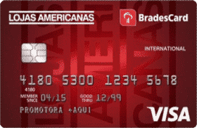 Cartão de crédito americanas