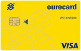 Cartão ourocard universitário