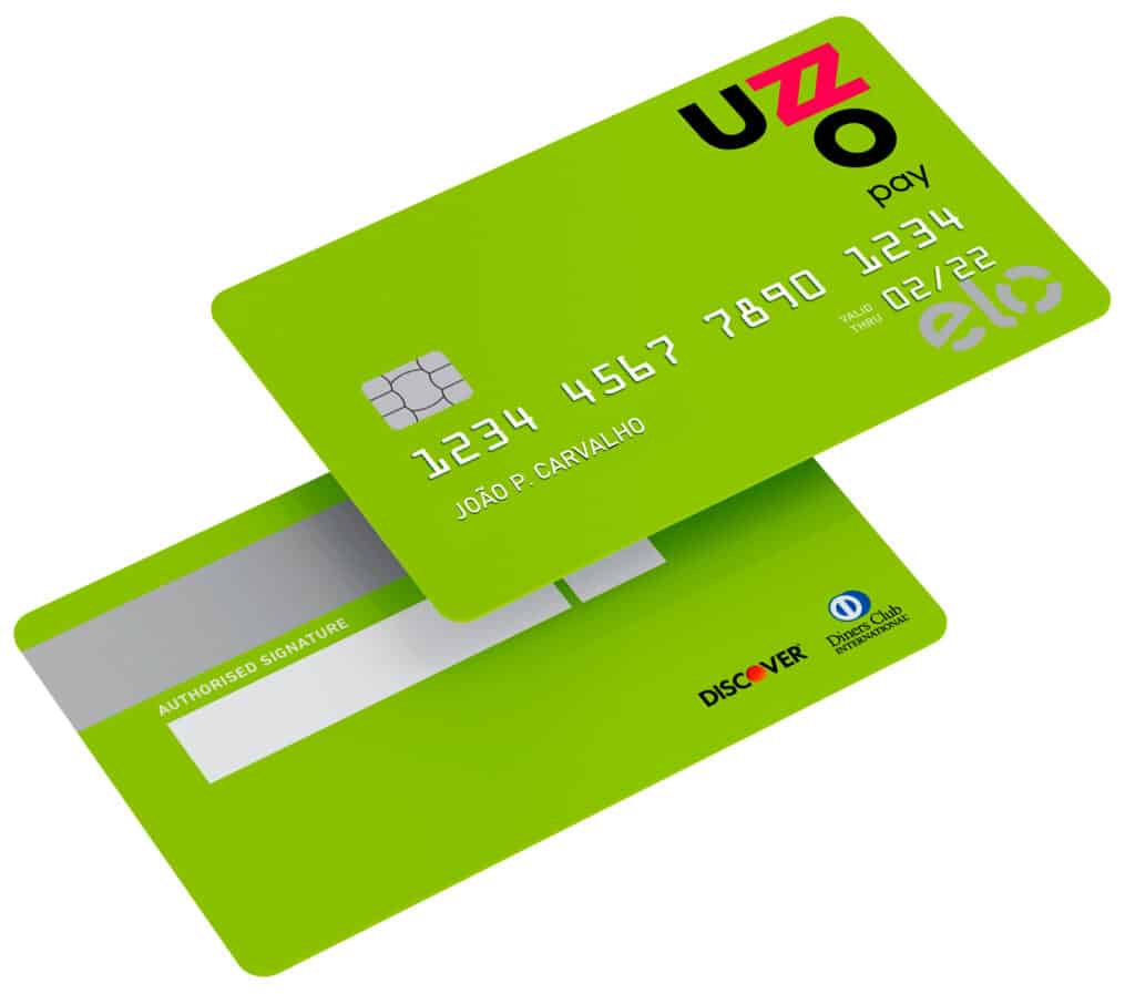 Convite cartão de crédito elo uzzo pay