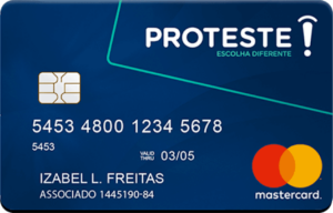 Cartão proteste: sem anuidade, aceita negativados, cobertura internacional e programa de cashback!