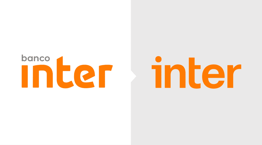 banco inter novo logotipo