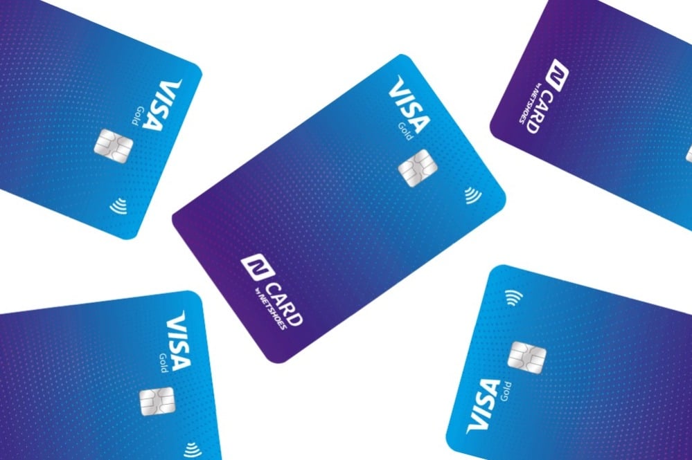 Cartão PayPal pré-pago e cartão N Card